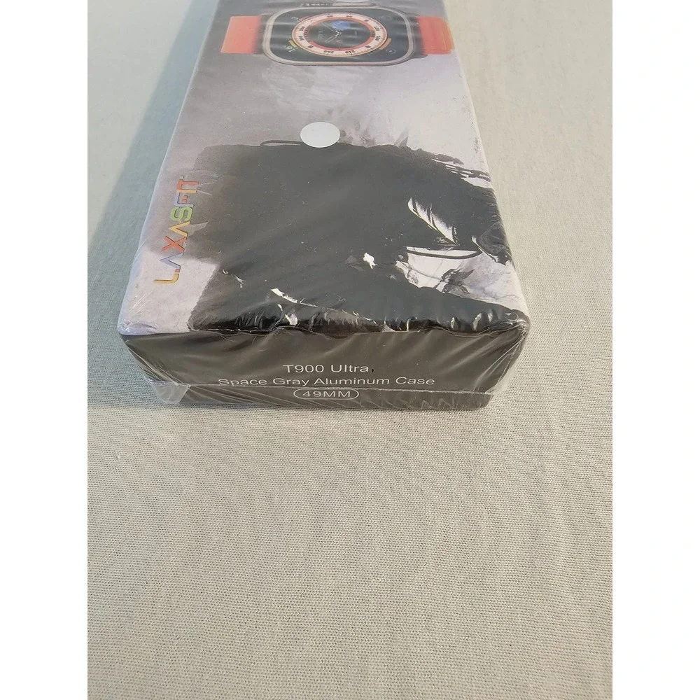 LAXASFIT T900 Ultra Smartwatch 2.09 Infinite Display Gray 49mm Bluetooth Talk